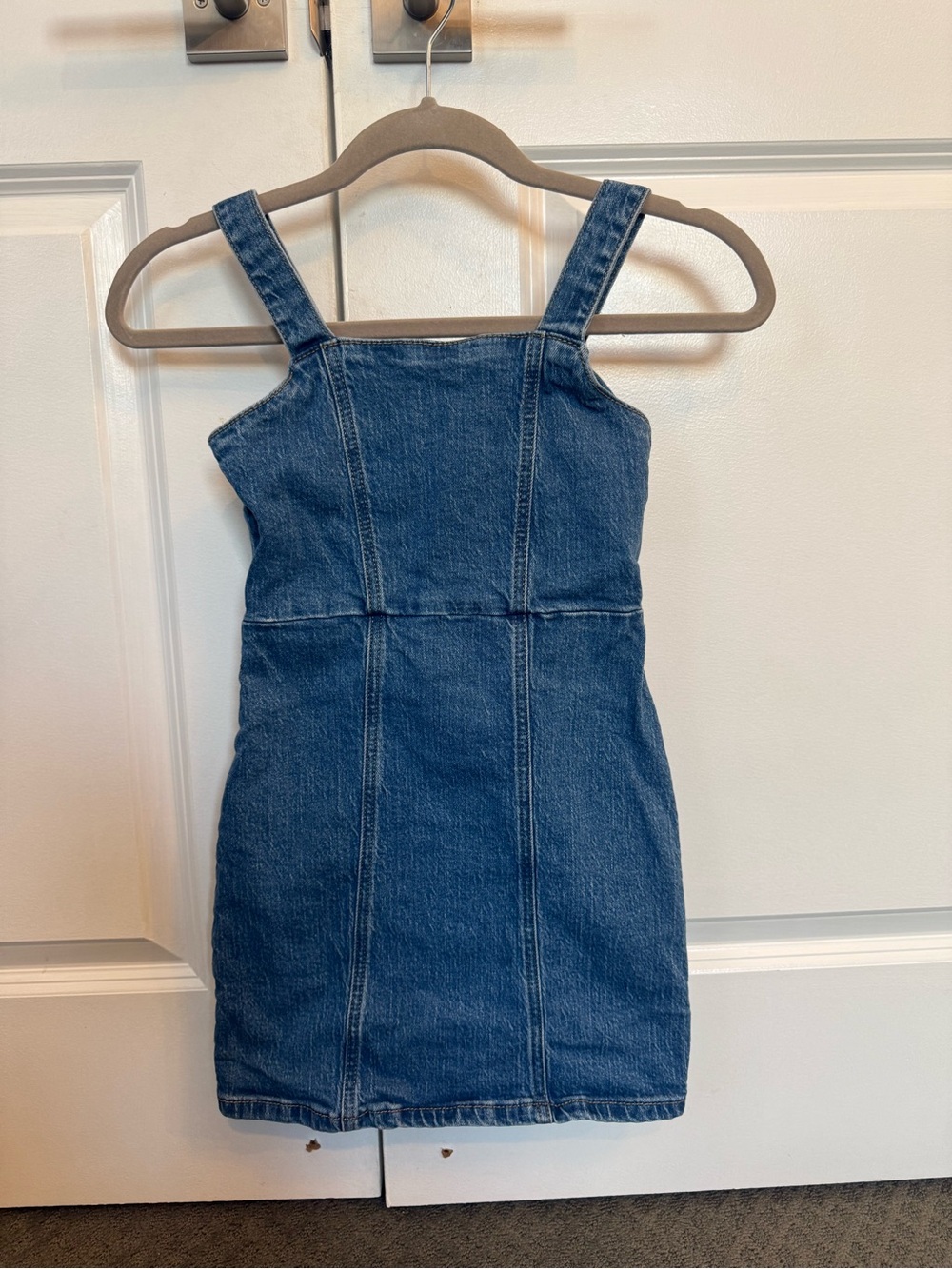 art class Girls' Denim romper Dress